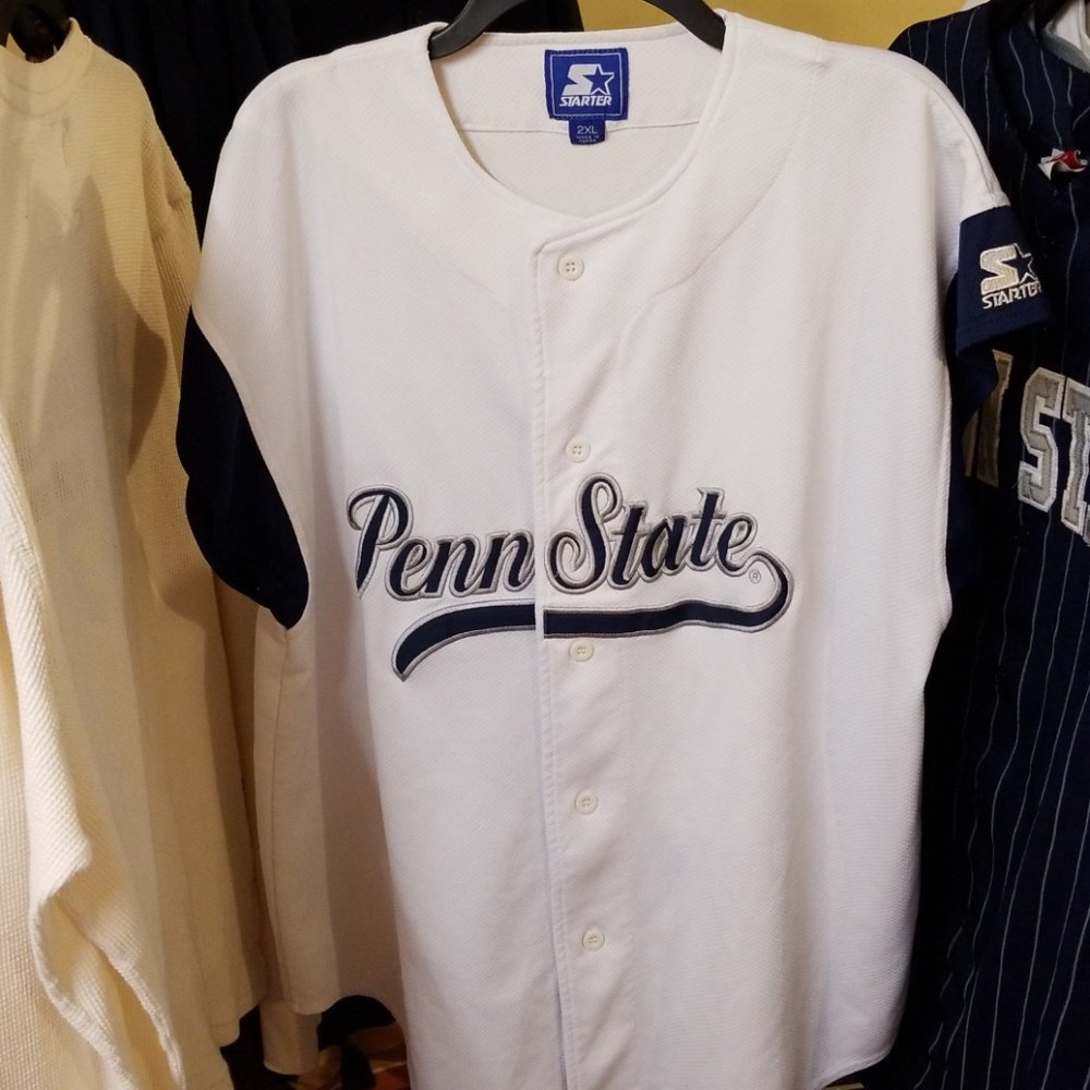 COPY - PENN STATE SLEEVELESS BASEBALL JERSEY